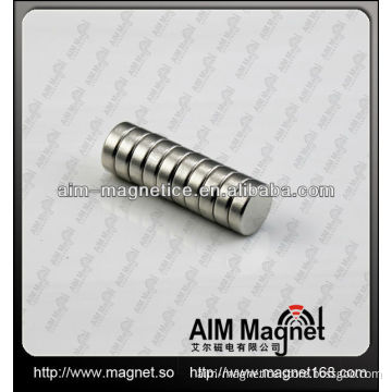 Zinc and nickel plating ndfeb magnet for earphone